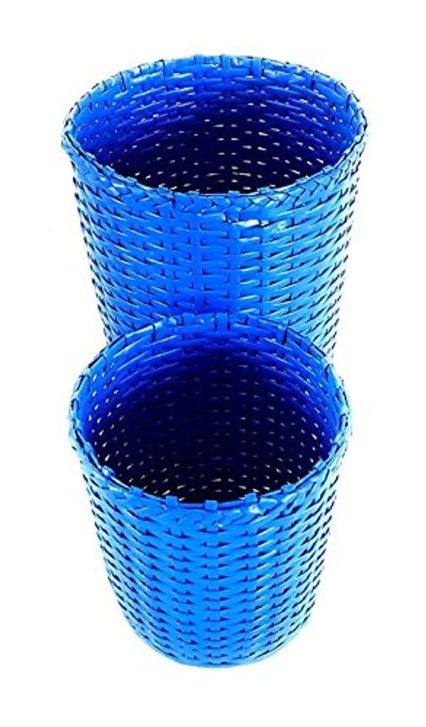 Sonas_Creation_Set_of_Big_&_Small_Dustbin_for_Home_Bedroom_11_&_8_Inch_Tall