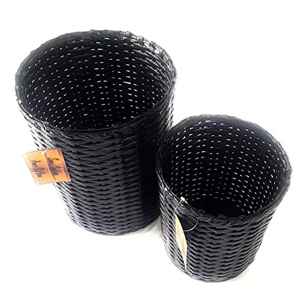 Sonas_Creation_Set_of_Big_&_Small_Dustbin_for_Home_Bedroom_11_&_8_Inch_Tall