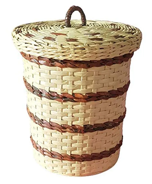Sonas_Creation,_Dustbin_with_Lid_for_Bedroom,_Waste_Basket_with_Cover_Home