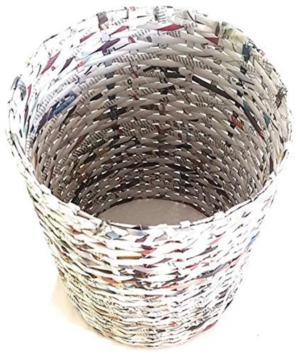 Sonas_Creation,_Waste_Basket_with_Lid_for_Bedroom,_11_Inch_Tall,_Dustbin