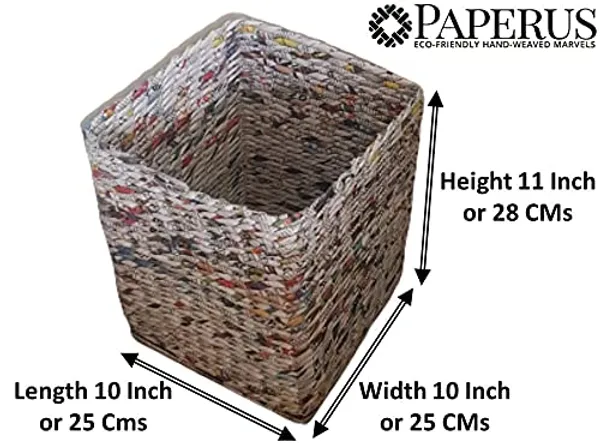 Sonas_Creation,_Big_Dustbin_for_Bedroom,_Waste_Basket_for_Home_11_Inch_Tall