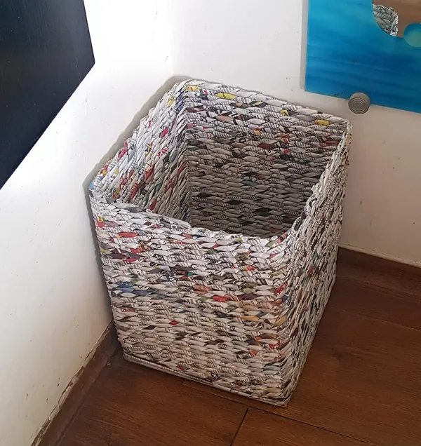 Sonas_Creation,_Big_Dustbin_for_Bedroom,_Waste_Basket_for_Home_11_Inch_Tall