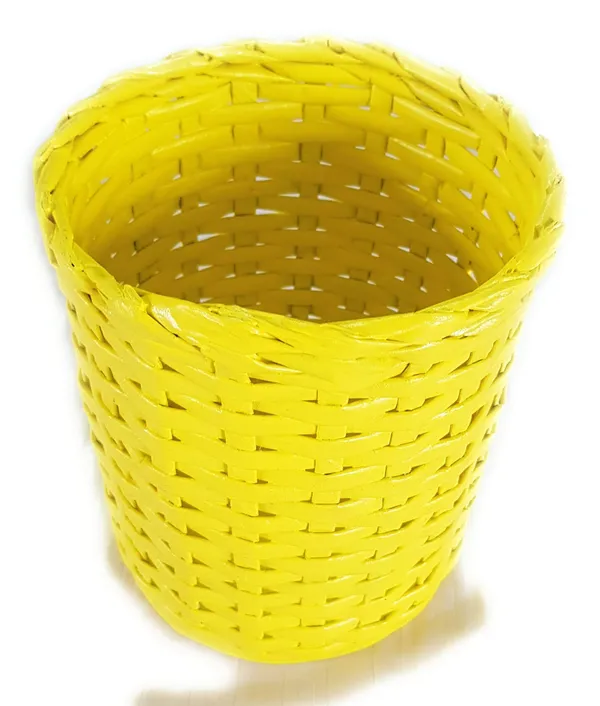 Sonas_Creation,_VERY_SMALL_Dustbin_for_Table_Top,_TINY_Basket,_6_Inch_Tall