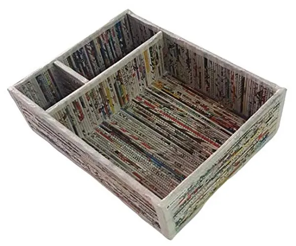 Sonas_Creation_Paperus_Multipurpose_Organizer_for_Stationary,_Medicines,_Remotes_etc,_Eco-Friendly_Handmade_of_Paper_Ropes