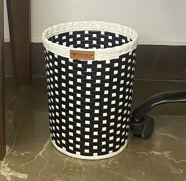 Sonas_Creation,_Big_Dustbin_for_Bedroom,_Waste_Basket_for_Home_11_Inch_Tall