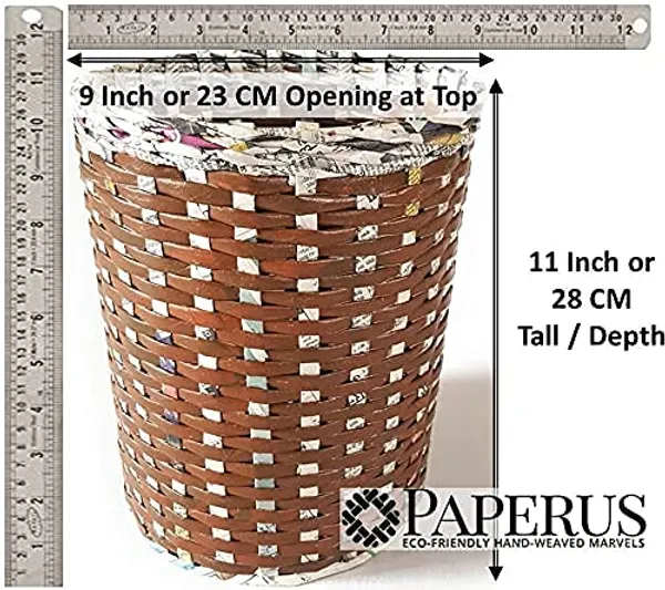 Sonas_Creation,_Big_Dustbin_for_Bedroom,_Waste_Basket_for_Home_11_Inch_Tall