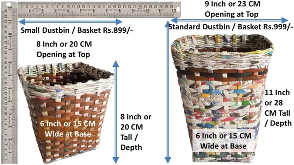 Sonas_Creation,_SMALL_Dustbin_for_Bedroom,_Waste_Basket_for_Home,_8_in_Tall