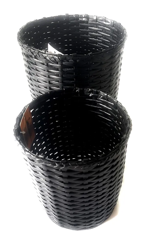 Paperus,_Set_of_Big_&_Small_Dustbin_for_Home,_Waste_Basket_11_&_8_Inch_Tall