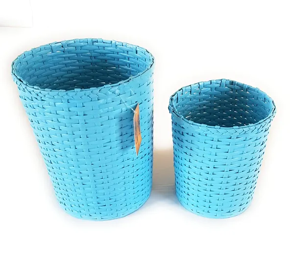 Paperus,_Set_of_Big_&_Small_Dustbin_for_Home,_Waste_Basket_11_&_8_Inch_Tall