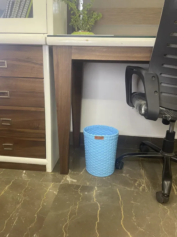 Paperus,_Set_of_Big_&_Small_Dustbin_for_Home,_Waste_Basket_11_&_8_Inch_Tall