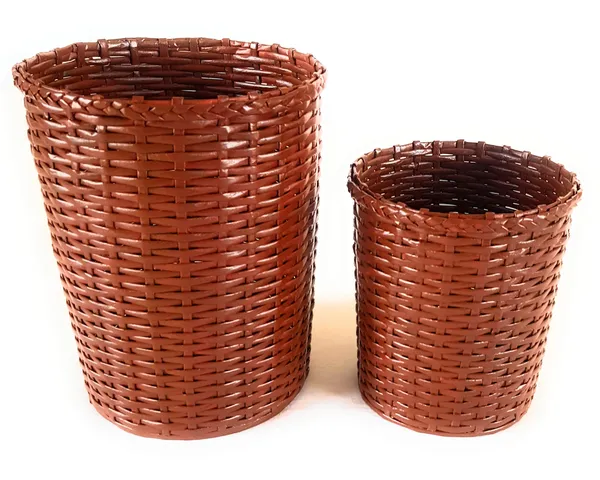 Paperus,_Set_of_Big_&_Small_Dustbin_for_Home,_Waste_Basket_11_&_8_Inch_Tall