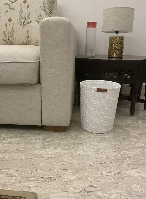 Paperus,_Set_of_Big_&_Small_Dustbin_for_Home,_Waste_Basket_11_&_8_Inch_Tall