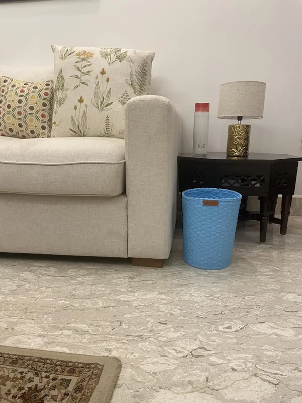 Paperus,_Set_of_Big_&_Small_Dustbin_for_Home,_Waste_Basket_11_&_8_Inch_Tall