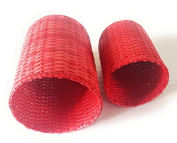 Paperus,_Set_of_Big_&_Small_Dustbin_for_Home,_Waste_Basket_11_&_8_Inch_Tall