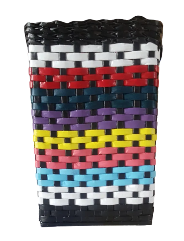 Paperus,_Multicolor_Large_Lunch_Bag,_Picnic_Basket,_Carry_Bag,_Tiffin_Basket_for_Office,_Eco-Friendly,_Handmade,_of_Paper_Ropes_11_in_Tall_14_in_Length_7_in_Wide_Base