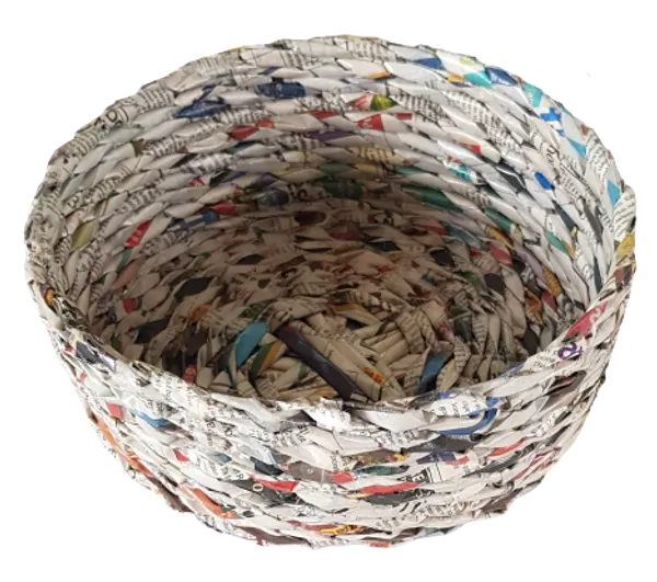 Sonas_Creation_Paperus,_Natural_Round_Storage_Basket,_Shelf_Basket,_Vegetables._Fruit_Basket,_Tray,_Sagan,_Bowl,_Accessories,_9.5_Inch_Diameter_3.5_Inch_Height_Eco-friendly,_Handmade,_of_Paper_Ropes