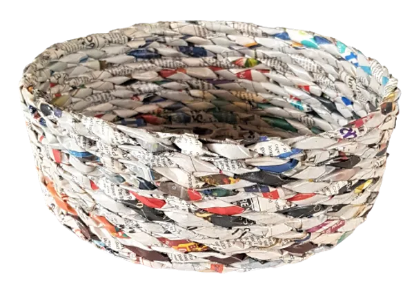Sonas_Creation_Paperus,_Natural_Round_Storage_Basket,_Shelf_Basket,_Vegetables._Fruit_Basket,_Tray,_Sagan,_Bowl,_Accessories,_9.5_Inch_Diameter_3.5_Inch_Height_Eco-friendly,_Handmade,_of_Paper_Ropes
