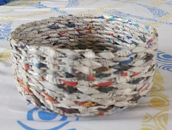 Sonas_Creation_Paperus,_Natural_Round_Storage_Basket,_Shelf_Basket,_Vegetables._Fruit_Basket,_Tray,_Sagan,_Bowl,_Accessories,_9.5_Inch_Diameter_3.5_Inch_Height_Eco-friendly,_Handmade,_of_Paper_Ropes