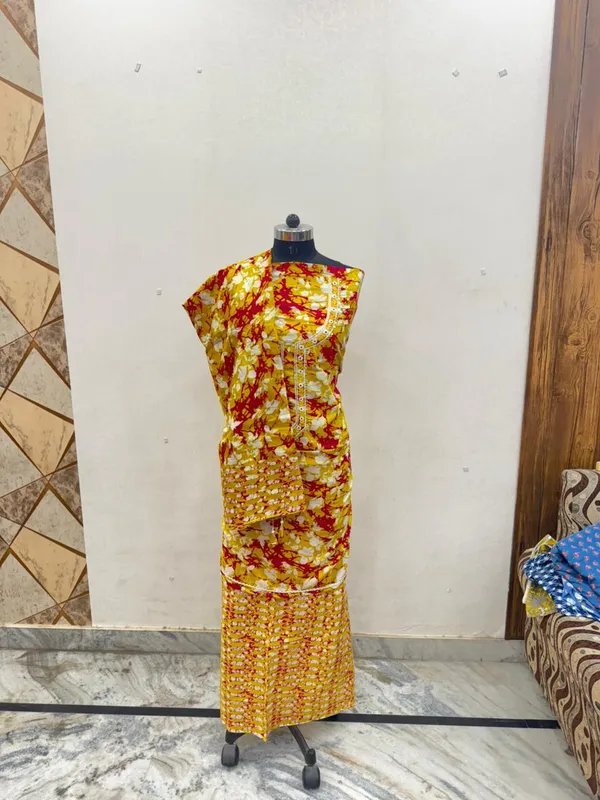 YELLOW_PRINTED_SUIT_WITH_EMBRODERY_WORK_TOP_BOTTOM_DUPATTA