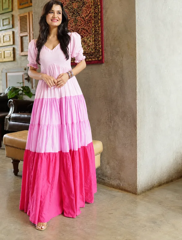 Pink_Tiered_Flare_Maxi_Dress_for_Women