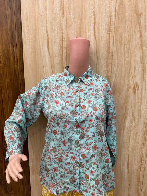Green_Floral_Print_Full_Sleeve_Shirt_for_Women