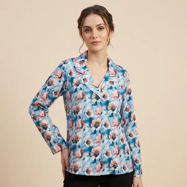 Blue_Floral_Cotton_Blend_Relaxed_Fit_Full_Sleeve_Shirt_For_Women