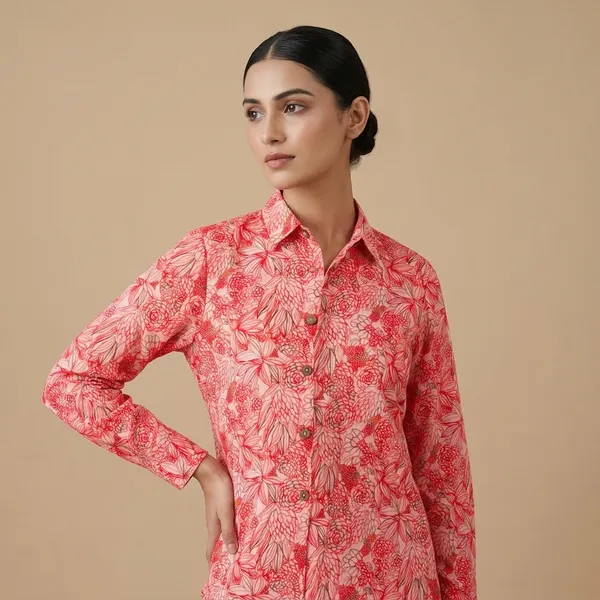Pink_Floral_Cotton_Blend_Relaxed_Fit_Full_Sleeve_Shirt_For_Women
