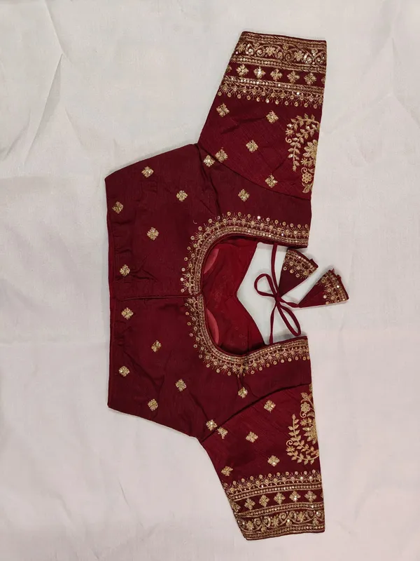 Maroon_Embroidered_Ethnic_Blouse_for_Women