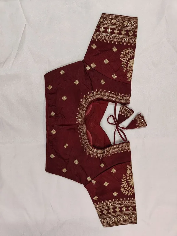 Maroon_Embroidered_Ethnic_Blouse_for_Women