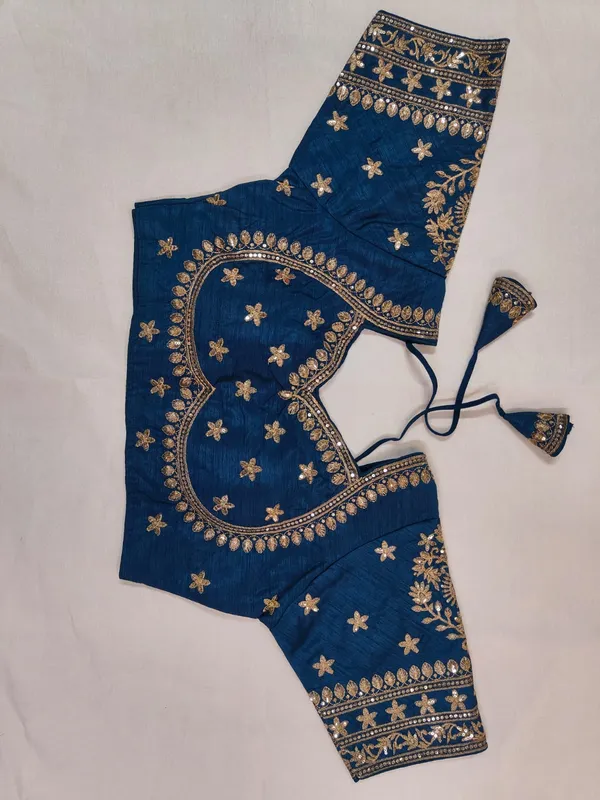Blue_Embroidered_Ethnic_Blouse_for_Women