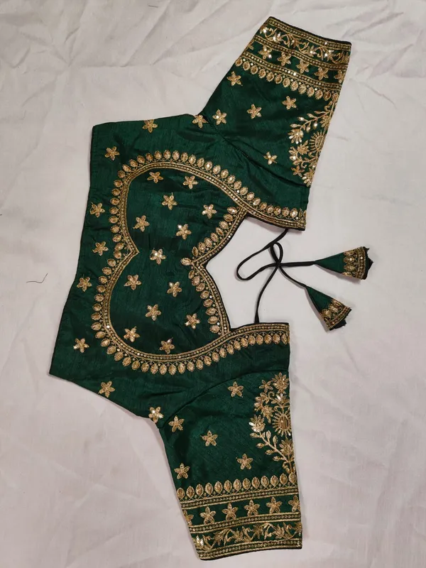 Green_Embroidered_Ethnic_Blouse_for_Women