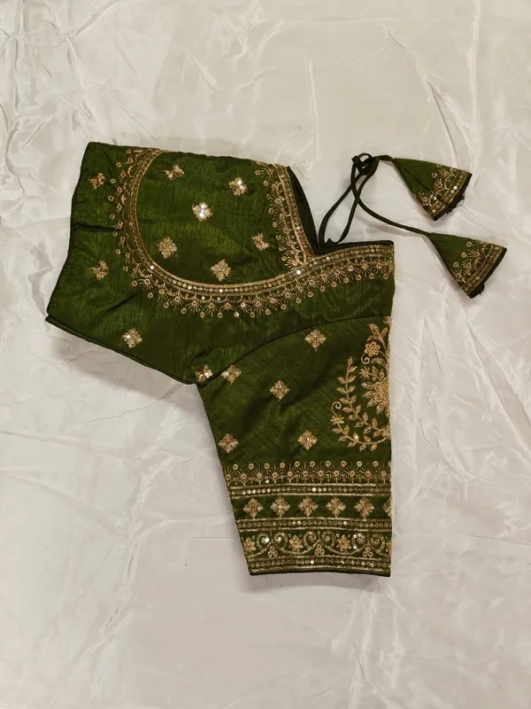 Green_Embroidered_Ethnic_Blouse_for_Women