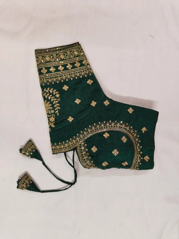 Green_Embroidered_Ethnic_Blouse_for_Women