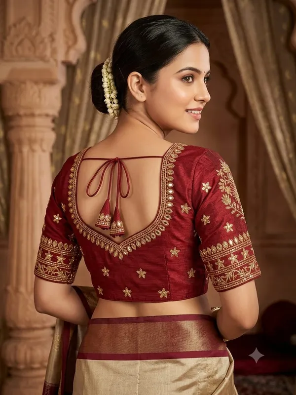 Maroon_Embroidered_Ethnic_Blouse_for_Women