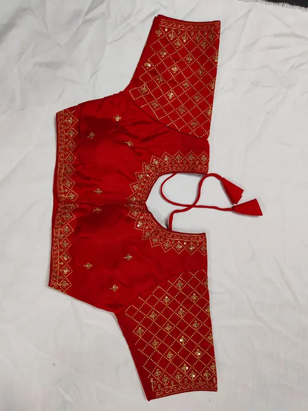 Red_Embroidered_Ethnic_Blouse_for_Women