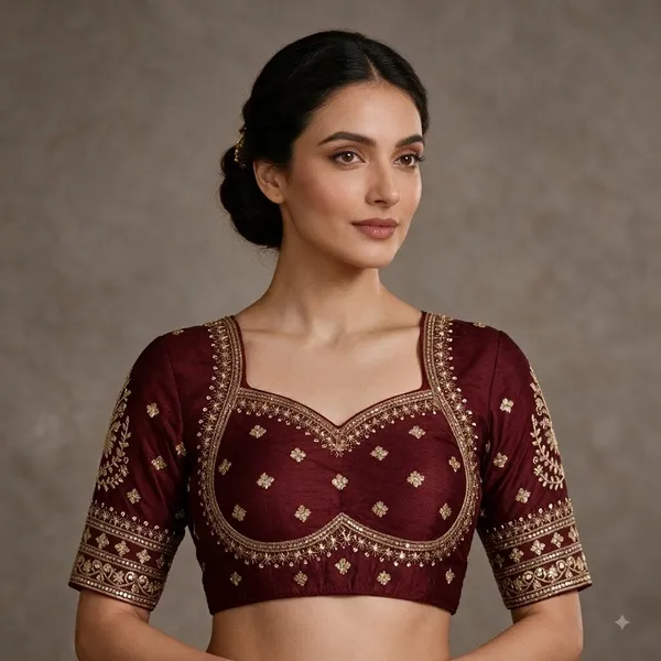 Maroon_Embroidered_Ethnic_Blouse_for_Women