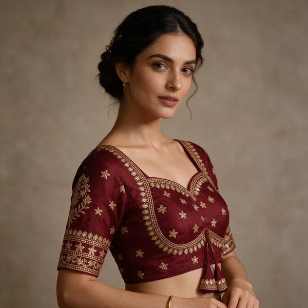 Maroon_Embroidered_Ethnic_Blouse_for_Women