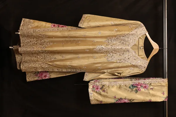 Gold_Silk_Floral_Embroidered_Anarkali_Sharara_Set_For_Women