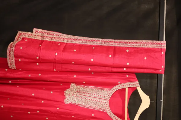 Red_Tissue_Ethnic_Anarkali_Suit_Set_For_Women