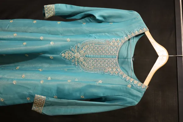 Teal_Tissue_Cambric_Embroidered_Ethnic_Sharara_Set_For_Women