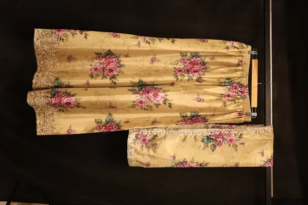 Gold_Silk_Floral_Embroidered_Anarkali_Sharara_Set_For_Women