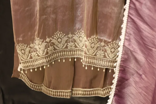 Brown_Tissue_Straight_Fit_Sharara_Set_For_Women