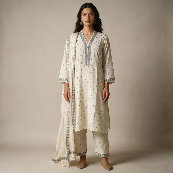 Cream_Cotton_Floral_Embroidered_Sharara_Set_For_Women