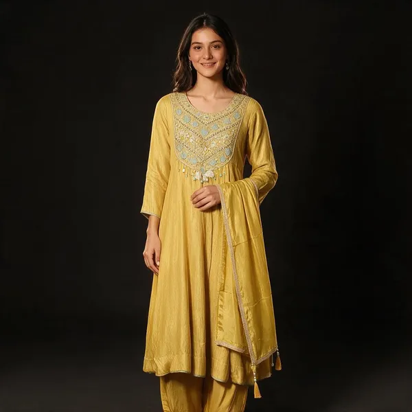 Yellow_Tissue_Palazzo_Ethnic_Sharara_Set_For_Women