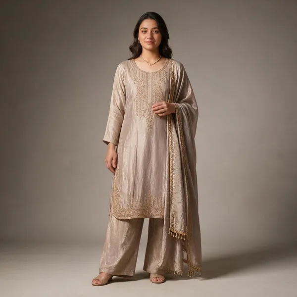 Beige_Tissue_Cambric_Relaxed_Sharara_Set_For_Women