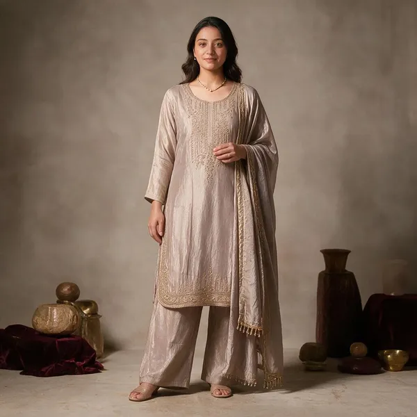 Beige_Tissue_Cambric_Relaxed_Sharara_Set_For_Women