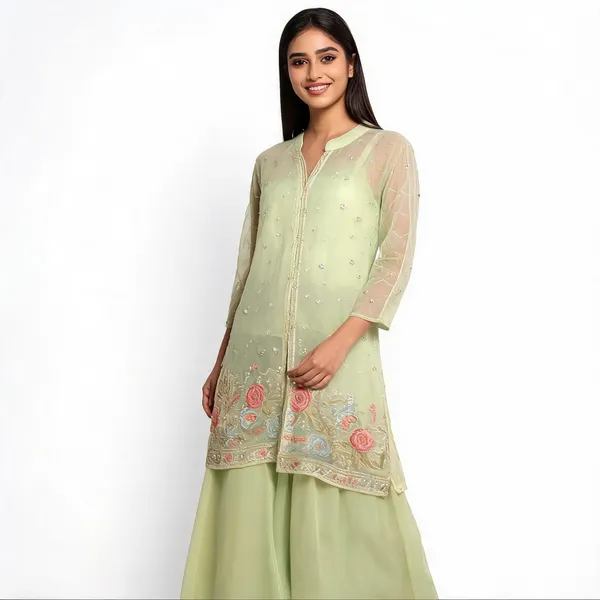 Mint_Green_Georgette_Embroidered_Ethnic_Sharara_Set_For_Women