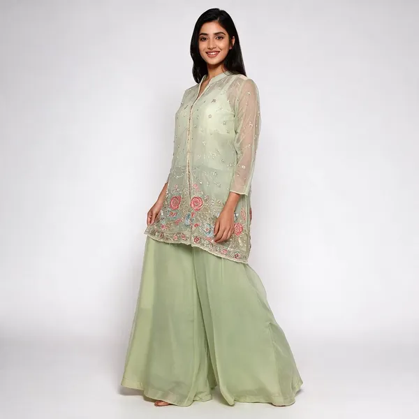Mint_Green_Georgette_Embroidered_Ethnic_Sharara_Set_For_Women