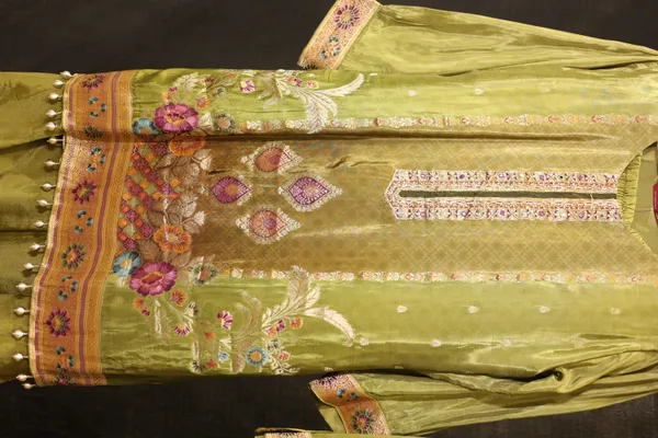 Olive_Green_Silk_Floral_Embroidered_Ethnic_Sharara_Set_For_Women