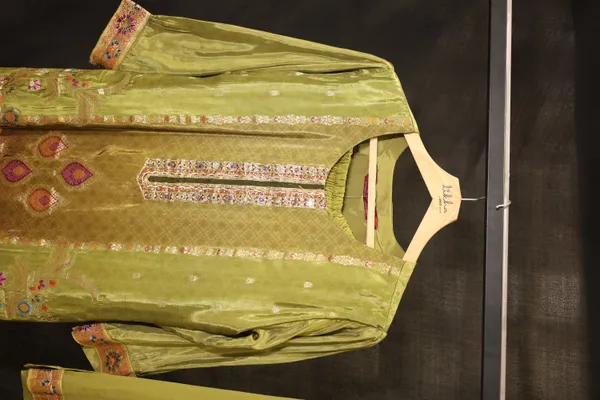 Olive_Green_Silk_Floral_Embroidered_Ethnic_Sharara_Set_For_Women